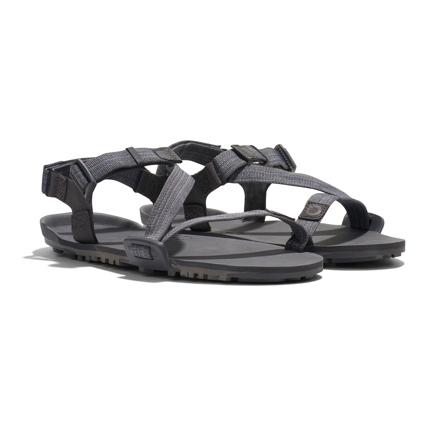 Xero Shoes Z-Trail EV Steel Gray Barfuß-Outdoor-Sandale
