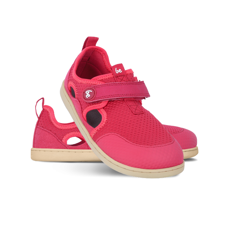 BeLenka Zest Kids Berry - Barfuß-Sandalen, Seitenansicht
