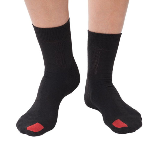 plus12socks Cotton Mittel Schwarz